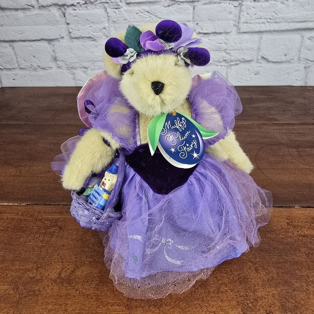 Muffy VanderBear Plum Fairy Holiday Limited Edition 1998 w/ Box & COA